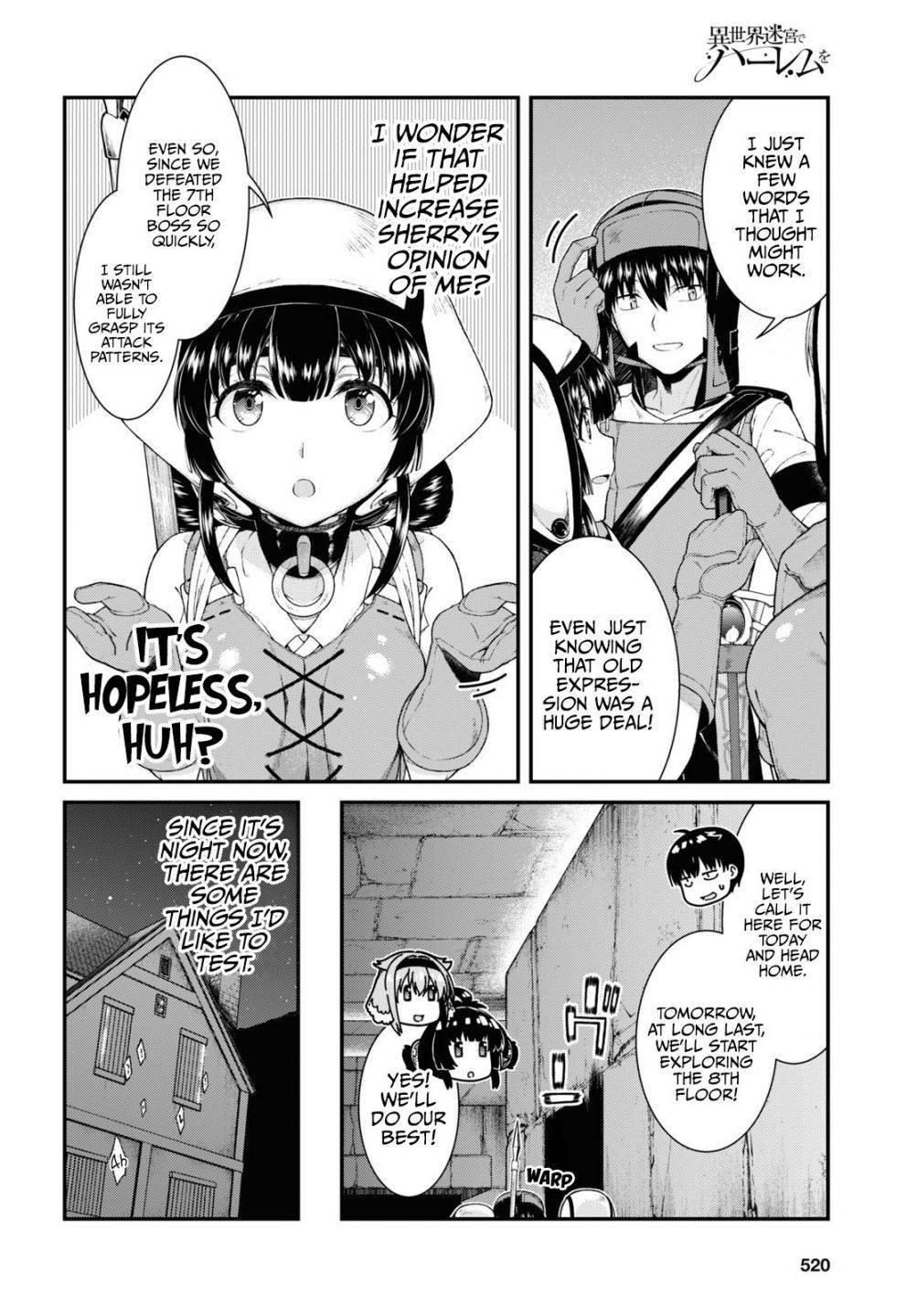 A Harem in the Fantasy World Dungeon, Chapter 50 image 10